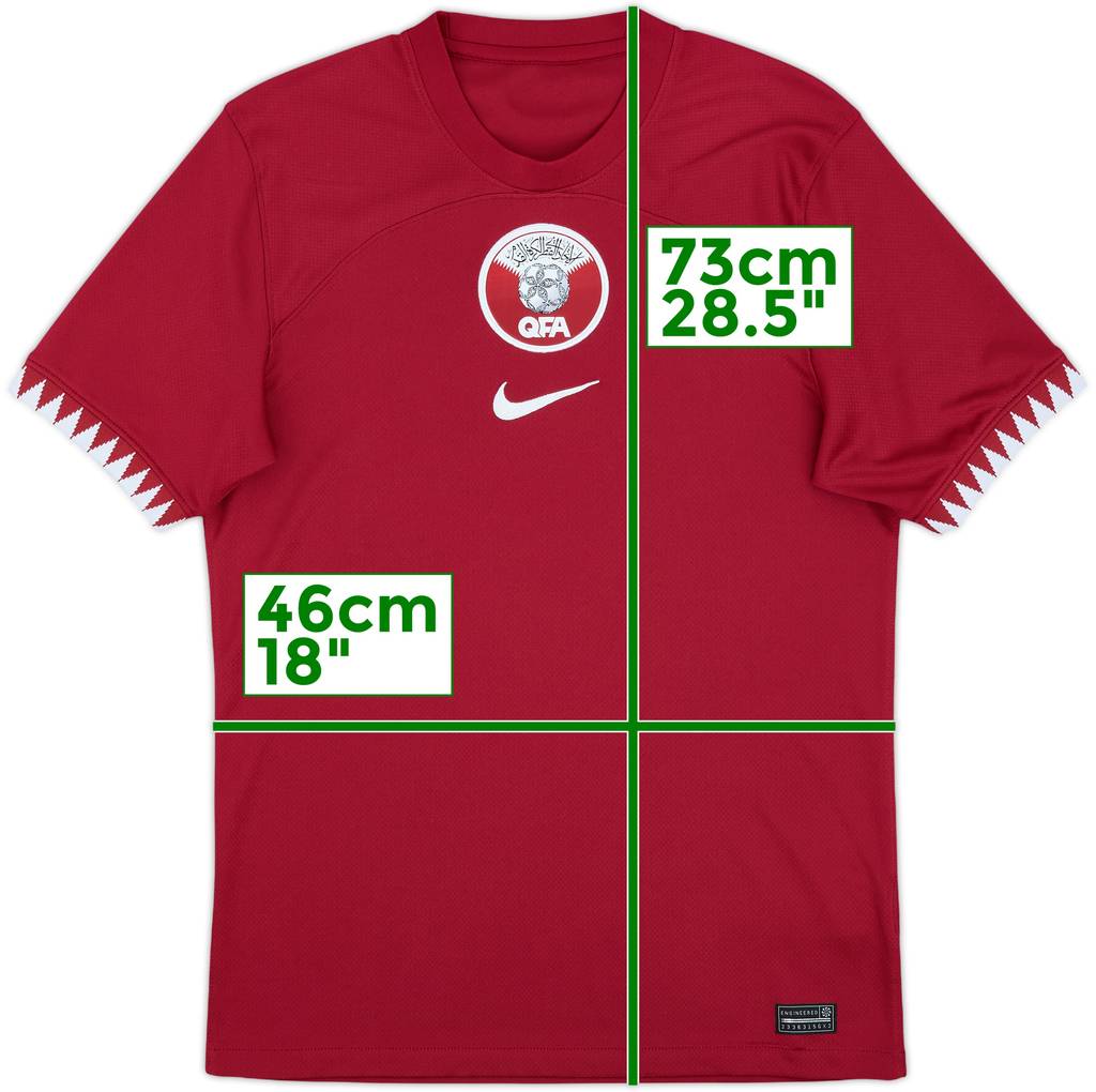 2022-24 Qatar Home Shirt - 10/10 - (S)