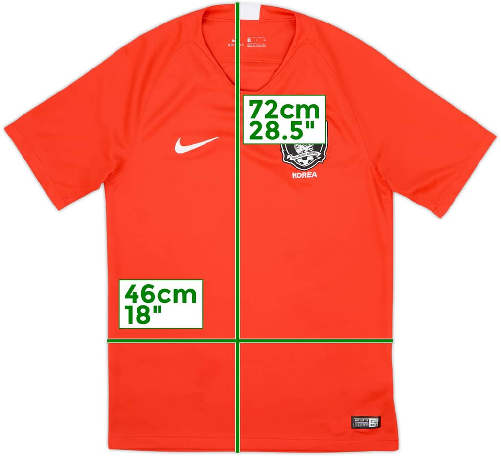 2018-20 South Korea Home Shirt - 8/10 - (S)