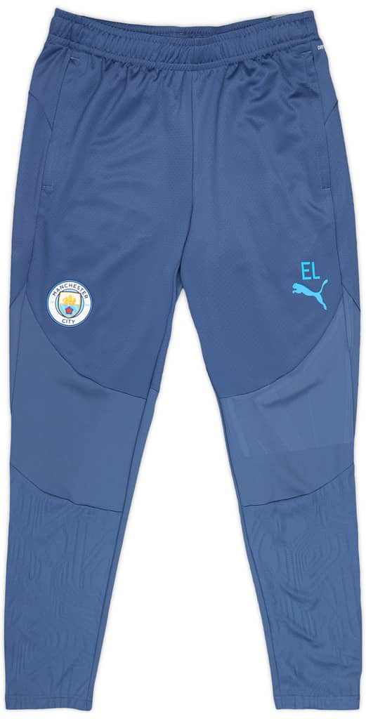 2024-25 Manchester City Staff Issue Training Pants/Bottoms #EL - As New - (L)