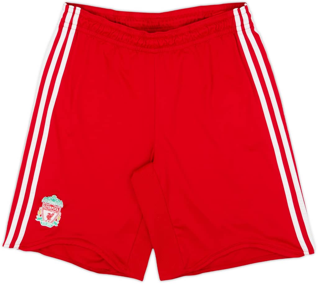 2008-10 Liverpool Home Shorts - 9/10 - (M)