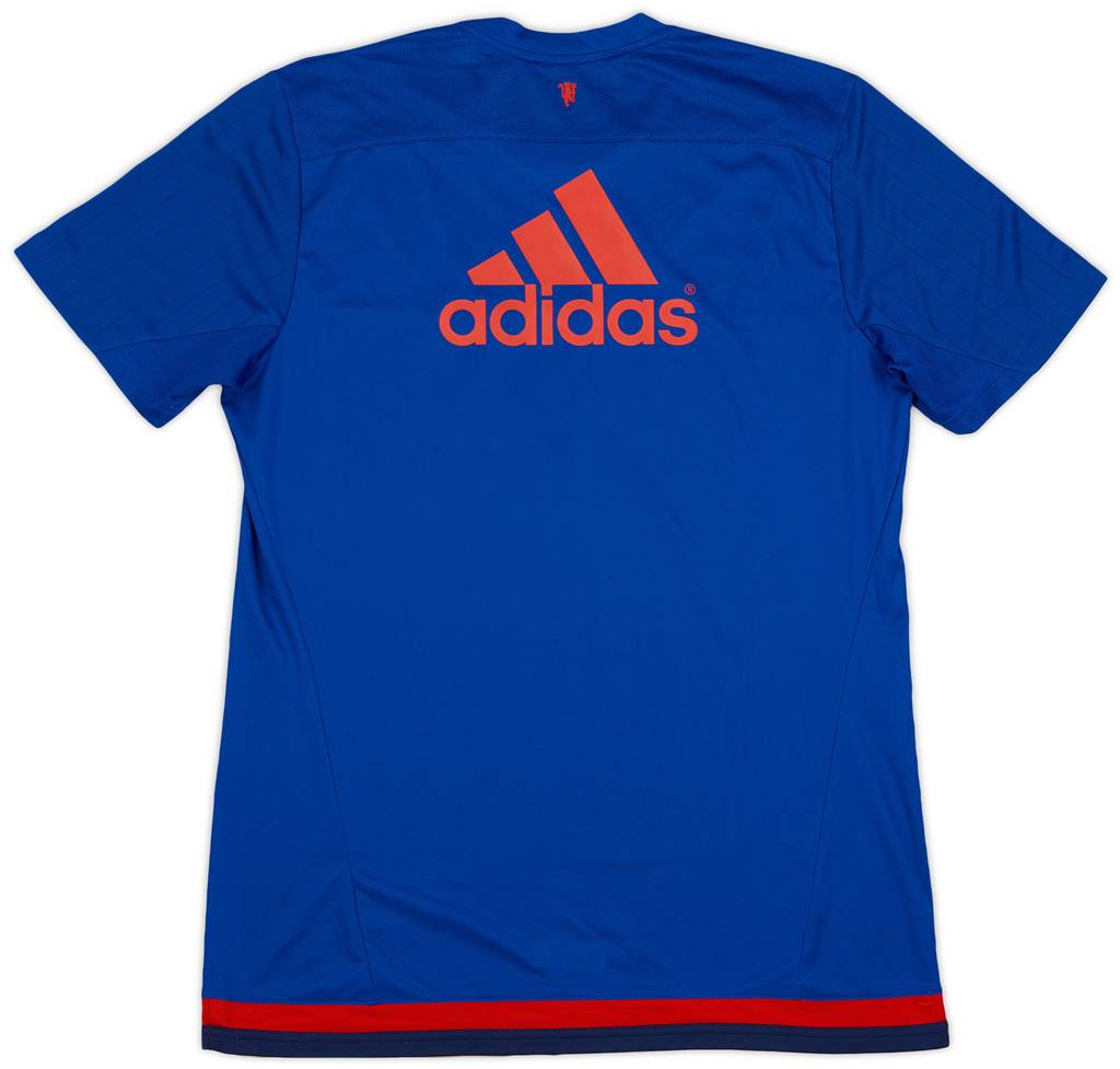 2015-16 Manchester United adidas Training Shirt - 9/10 - (L)
