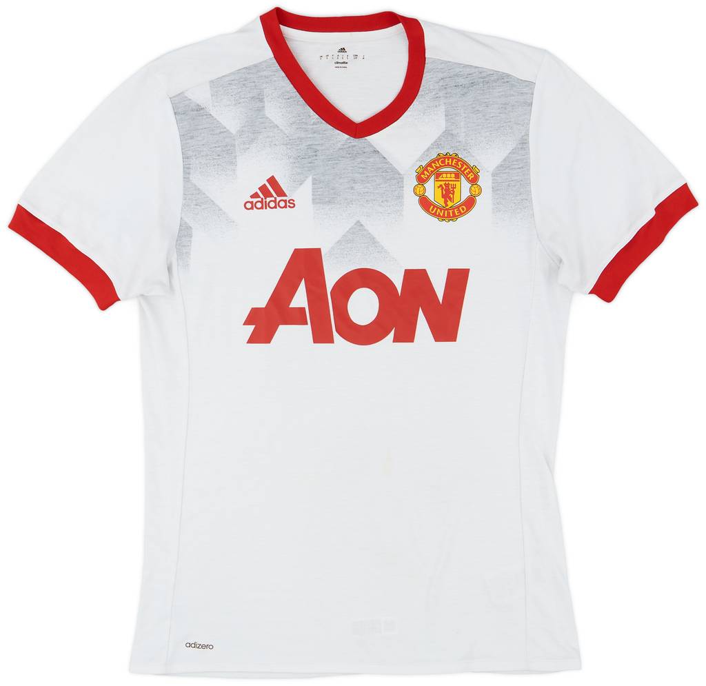 2016-17 Manchester United adizero Training Shirt - 8/10 - (S)