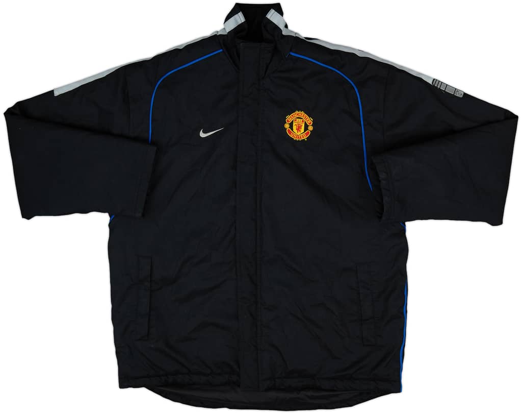 2002-03 Manchester United Nike Padded Bench Coat - 8/10 - (L)