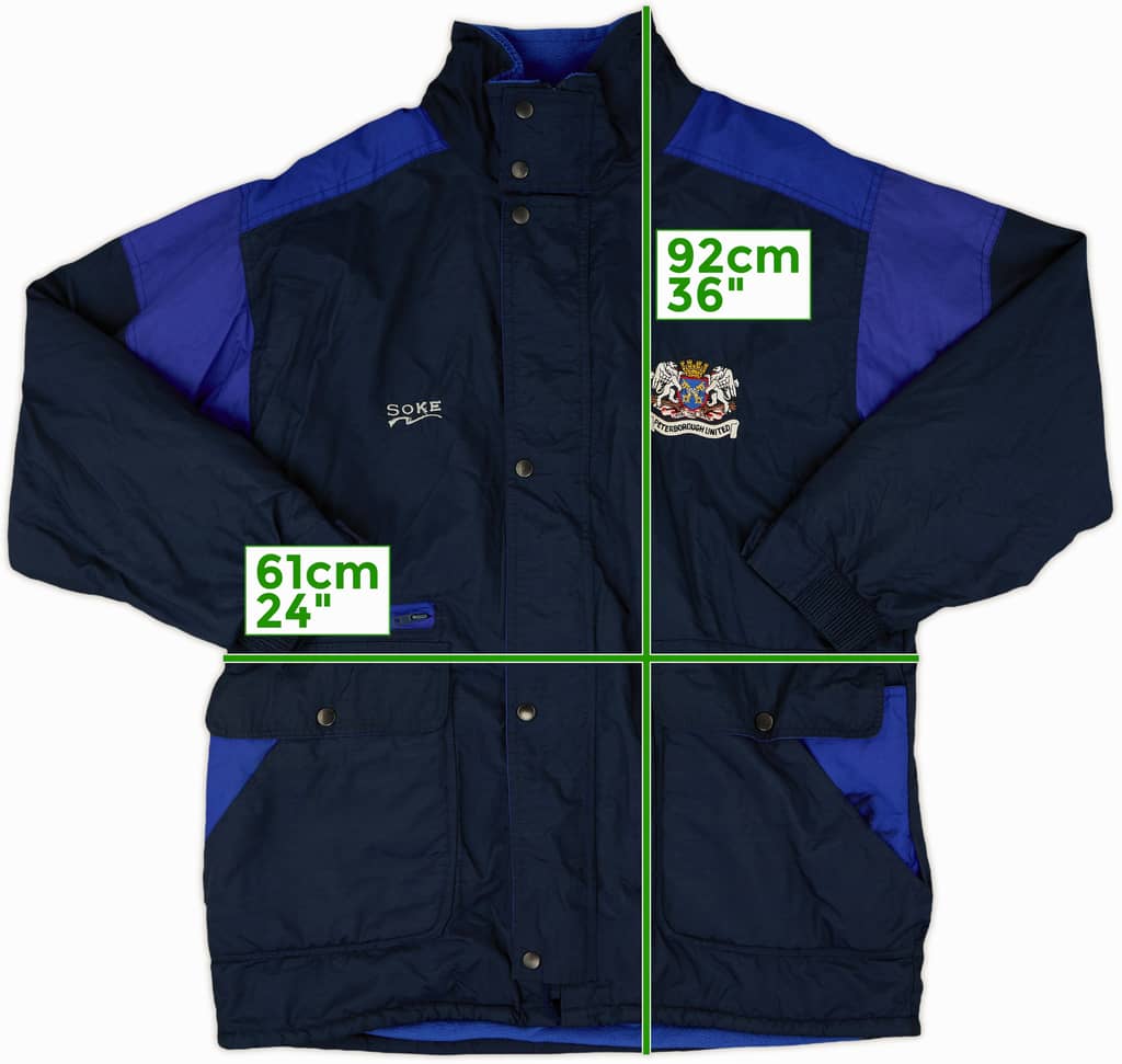 1999-00 Peterborough Soke Padded Bench Coat - 7/10 - (XL)