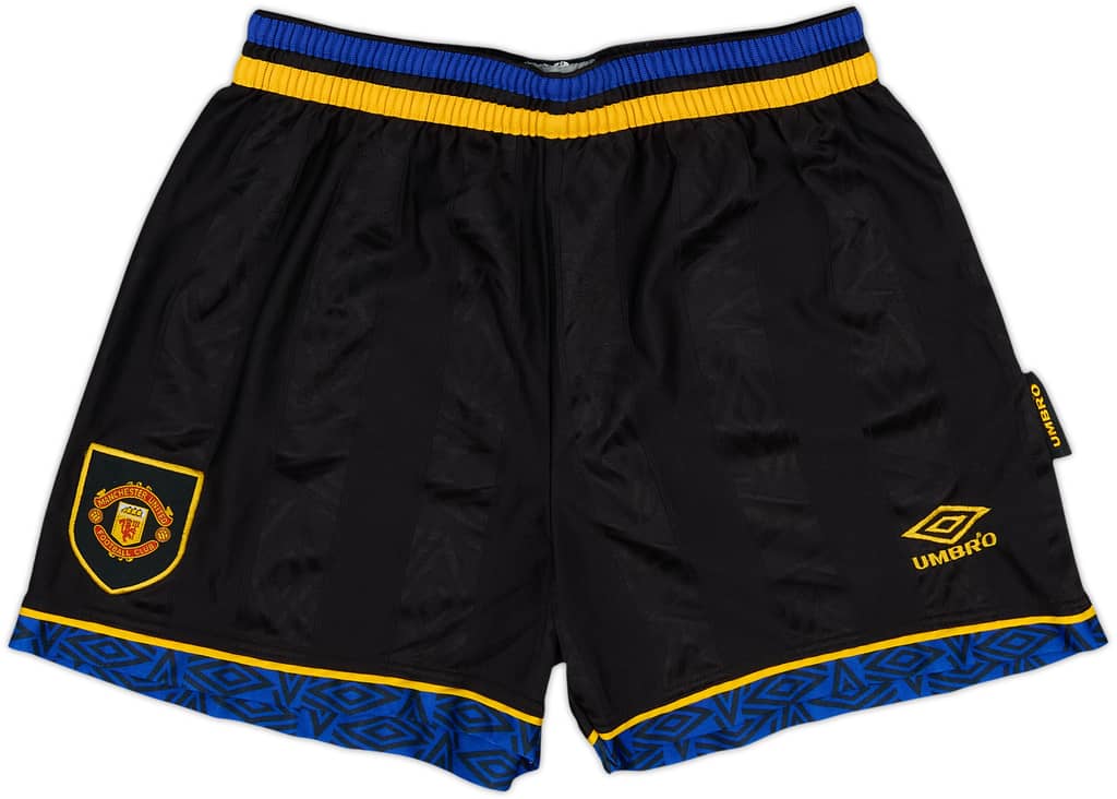 1993-95 Manchester United Shorts de visitante - 9/10 - (L)