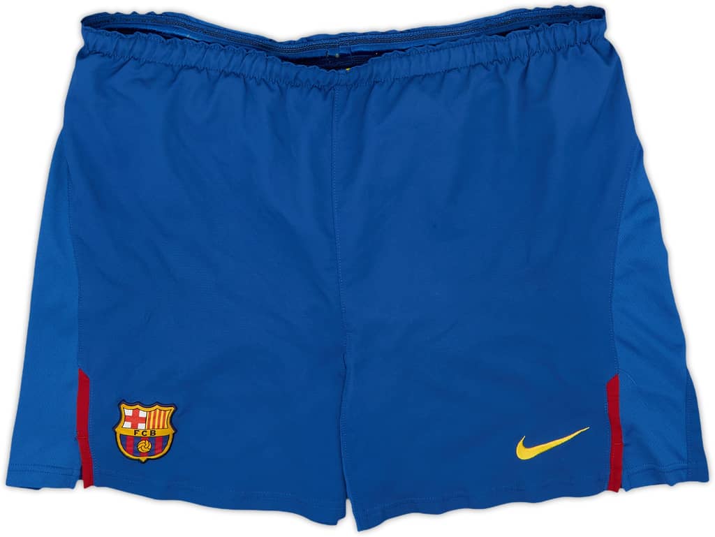 2009-10 Barcelona Home Shorts - 6/10 - (L)