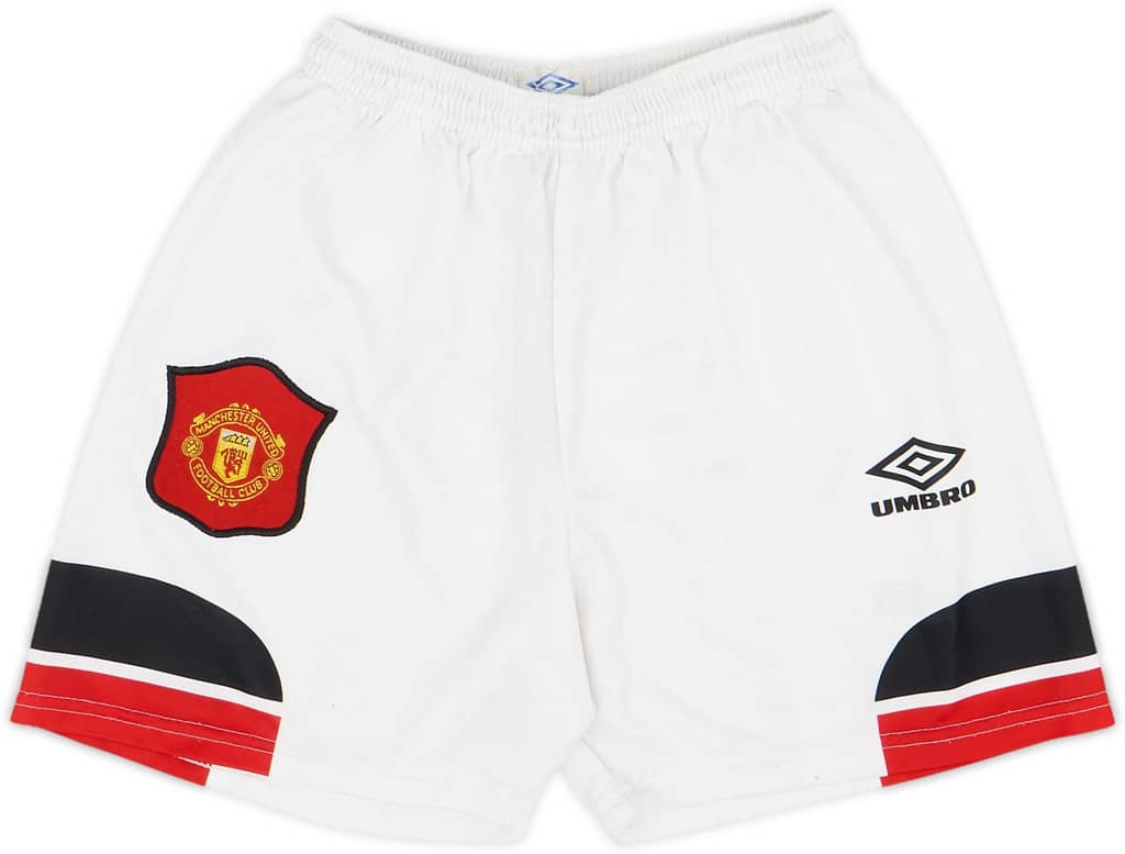 1994-96 Manchester United Home Shorts - 8/10 - (Y)