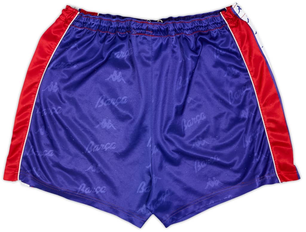 1992-95 Barcelona Home Shorts - 7/10 - (XL)