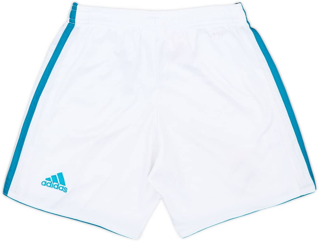 Pantalones cortos de local del Real Madrid 2017-18 - 6/10 - (Niños S)