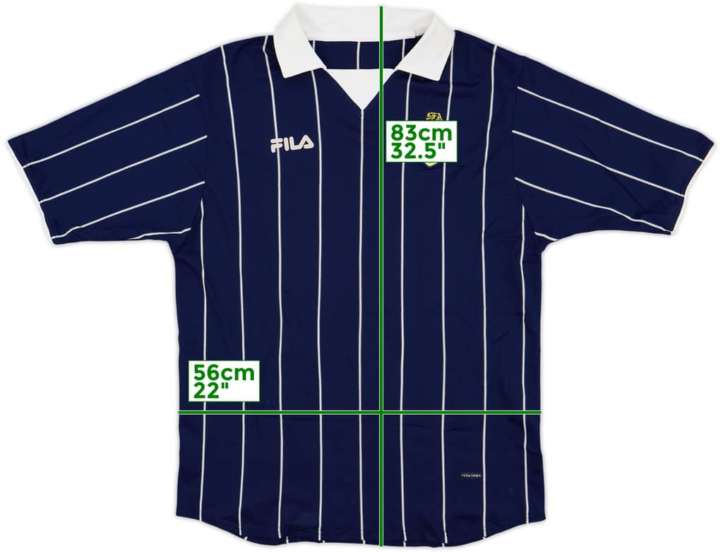2002-03 Scotland Home Shirt - 8/10 - (L)
