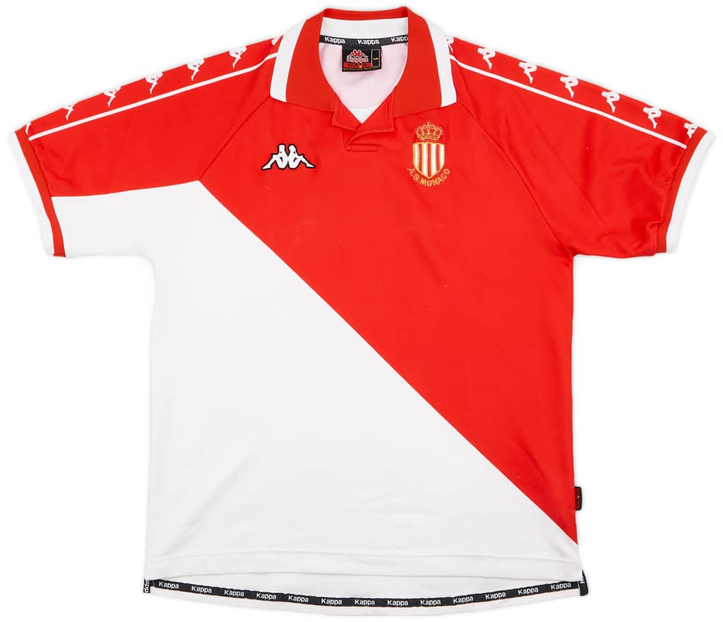 2000-01 Monaco Home Shirt - 8/10 - (L)