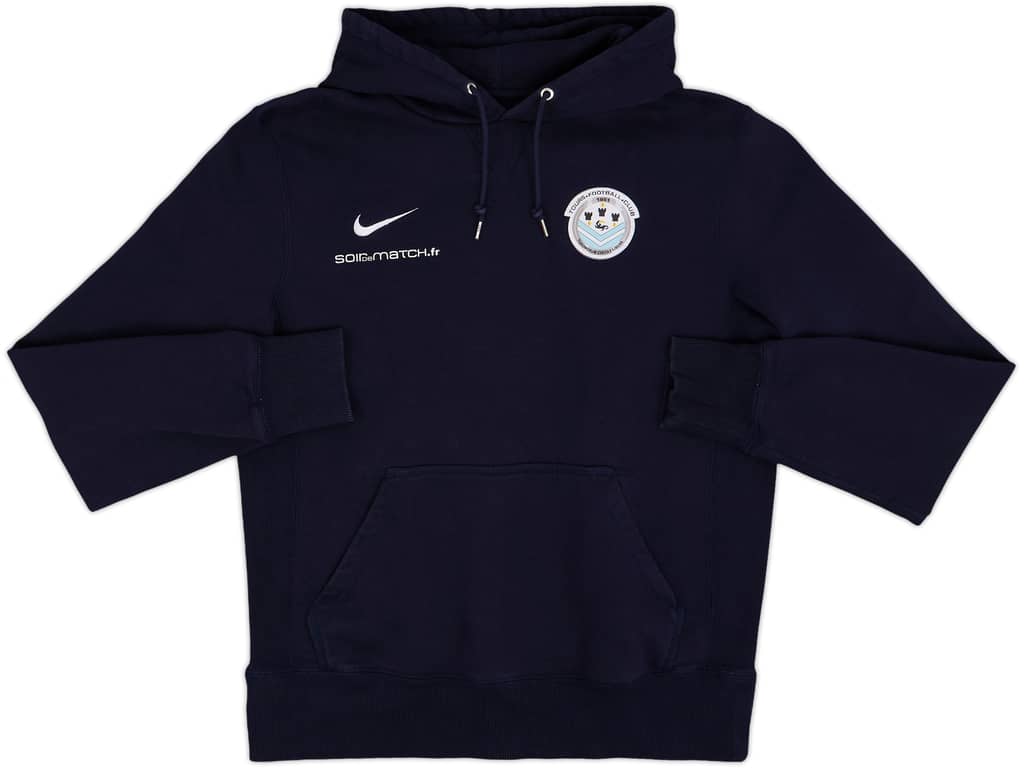 2014-15 Tours Player Issue Nike Hooded Top - 8/10 - (M)