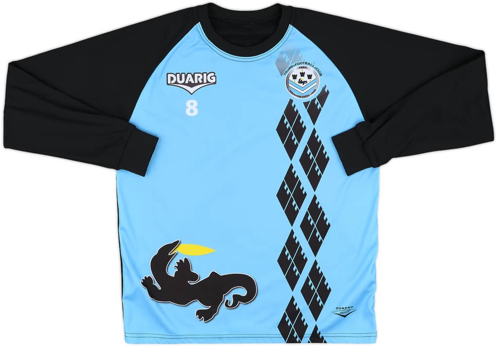 2011-12 Tours Duarig Player Issue Sweat Top #8 - 8/10 - (M)