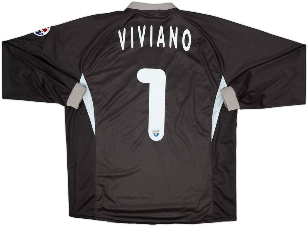 2007-08 Brescia GK Shirt Viviano #1 - 8/10 - (XL)
