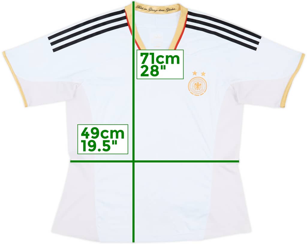 2011-12 Germany Women's Home Shirt - 8/10 - (Women's L)