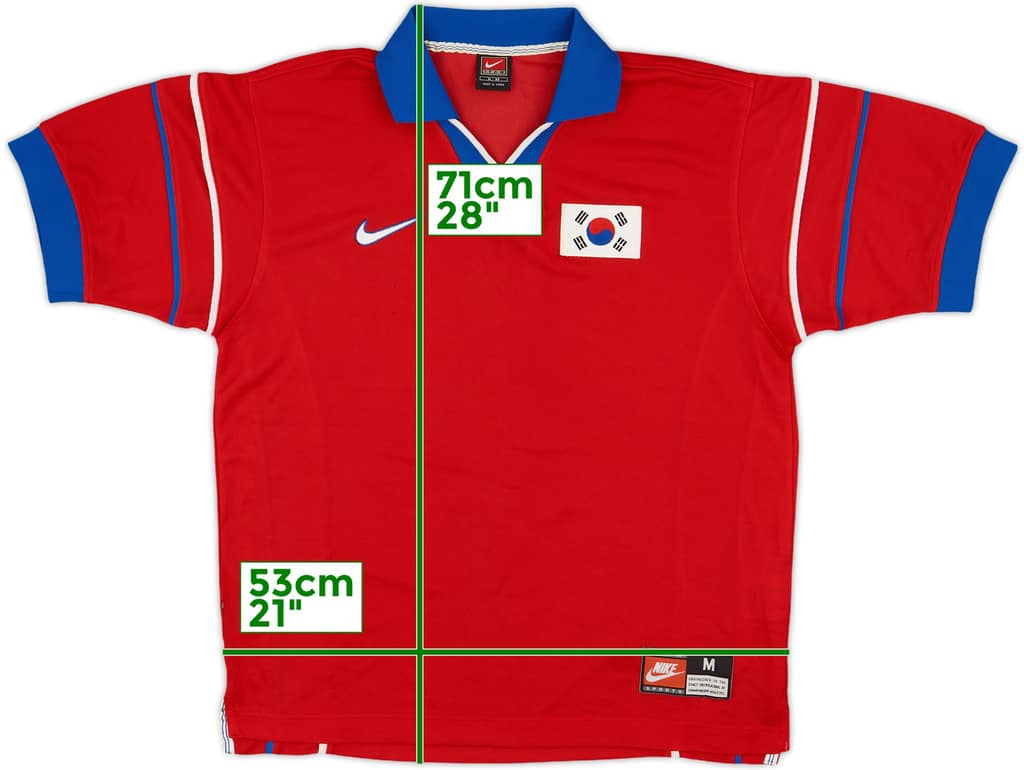 1998-01 South Korea Home Shirt - 7/10 - (M)
