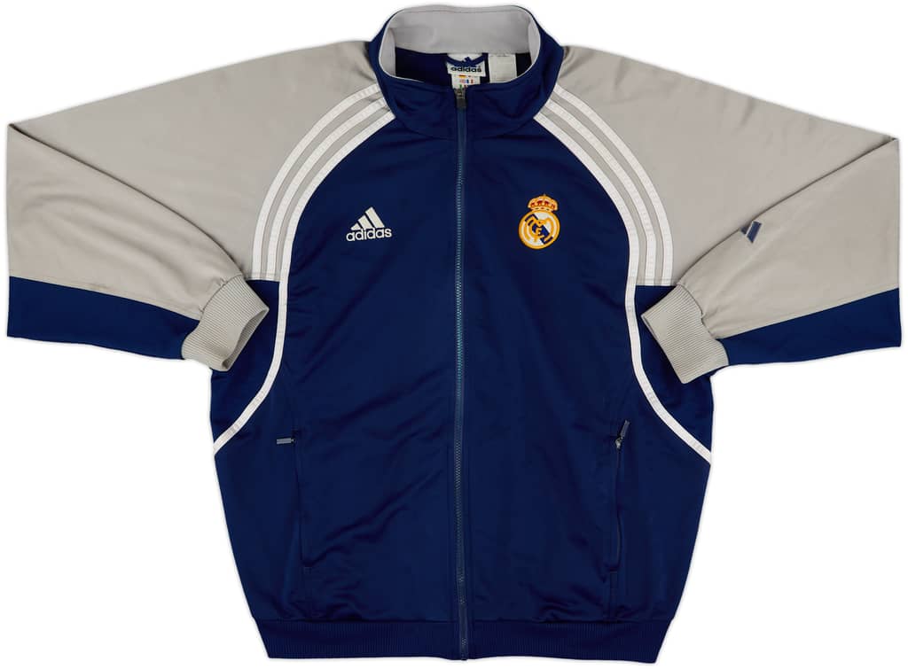 2000-01 Real Madrid adidas Track Jacket - 8/10 - (L/XL)