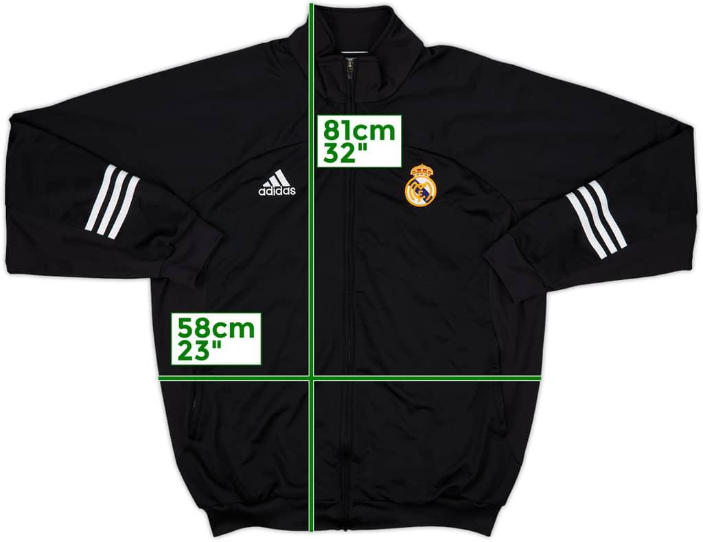 2002-03 Real Madrid adidas Track Jacket - 8/10 - (M/L)