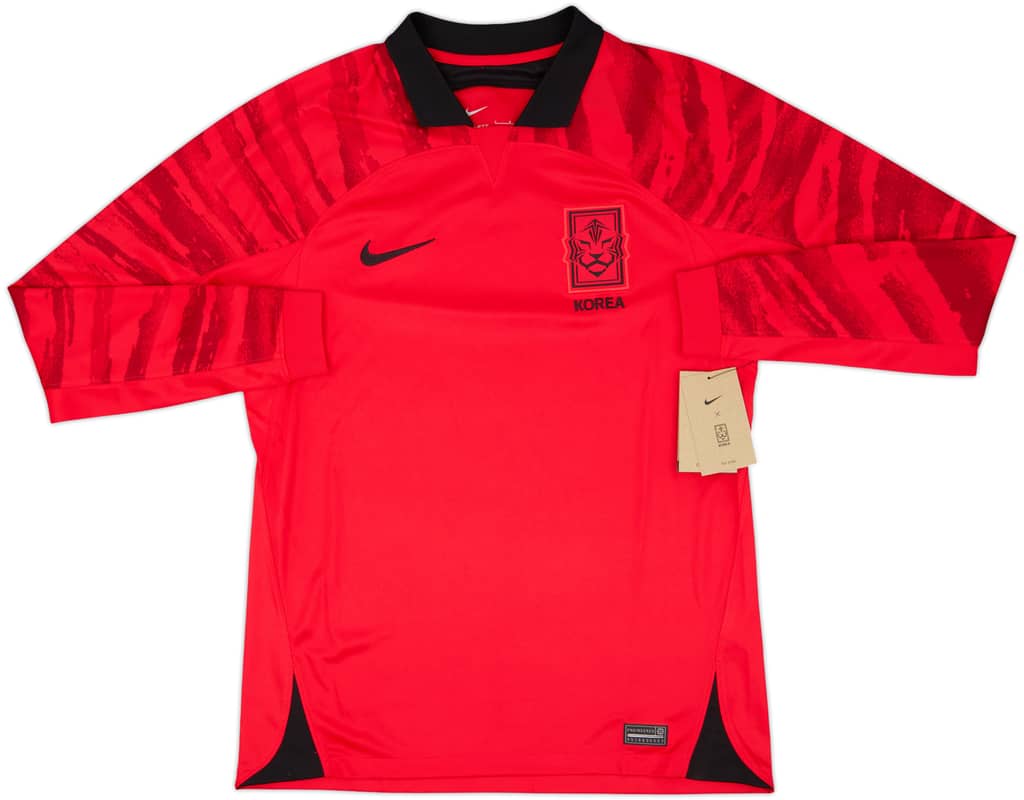 2022-24 South Korea Home L/S Shirt (L)