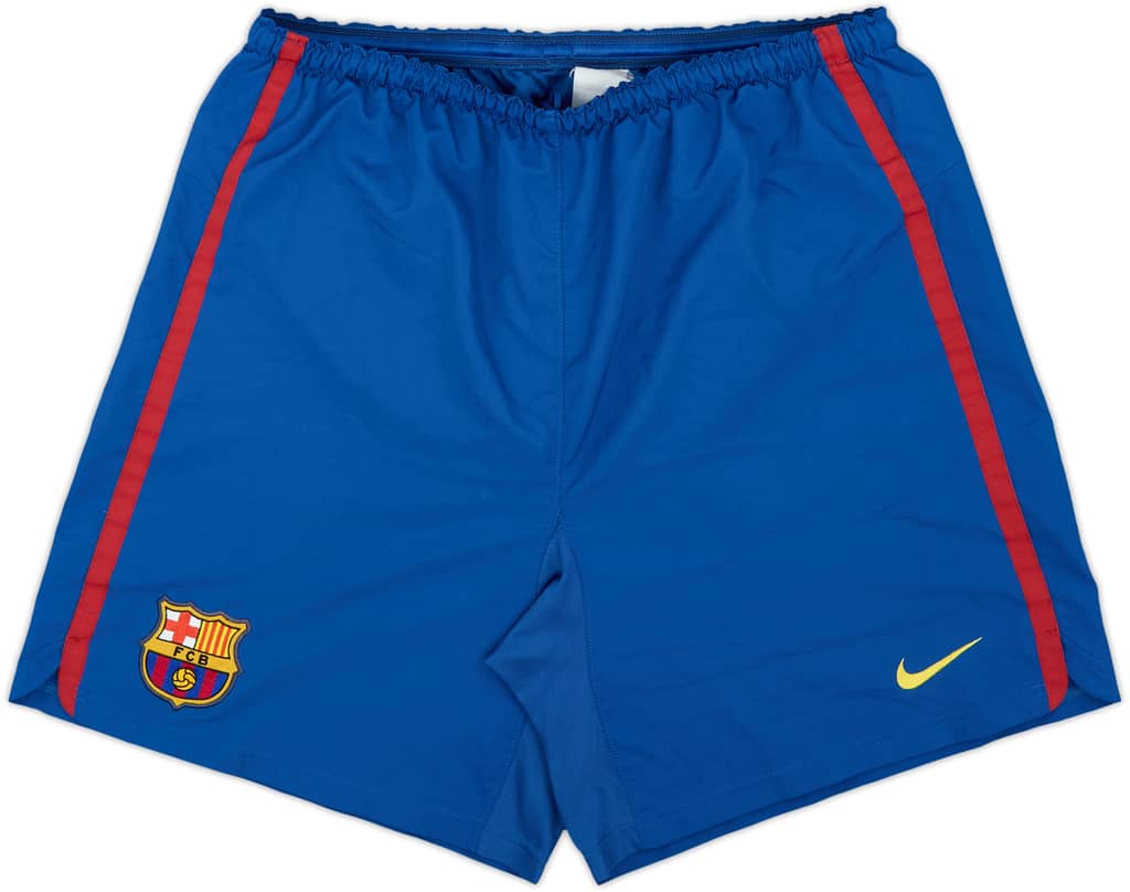 2006-07 Barcelona Home Shorts - 6/10 - (XL)