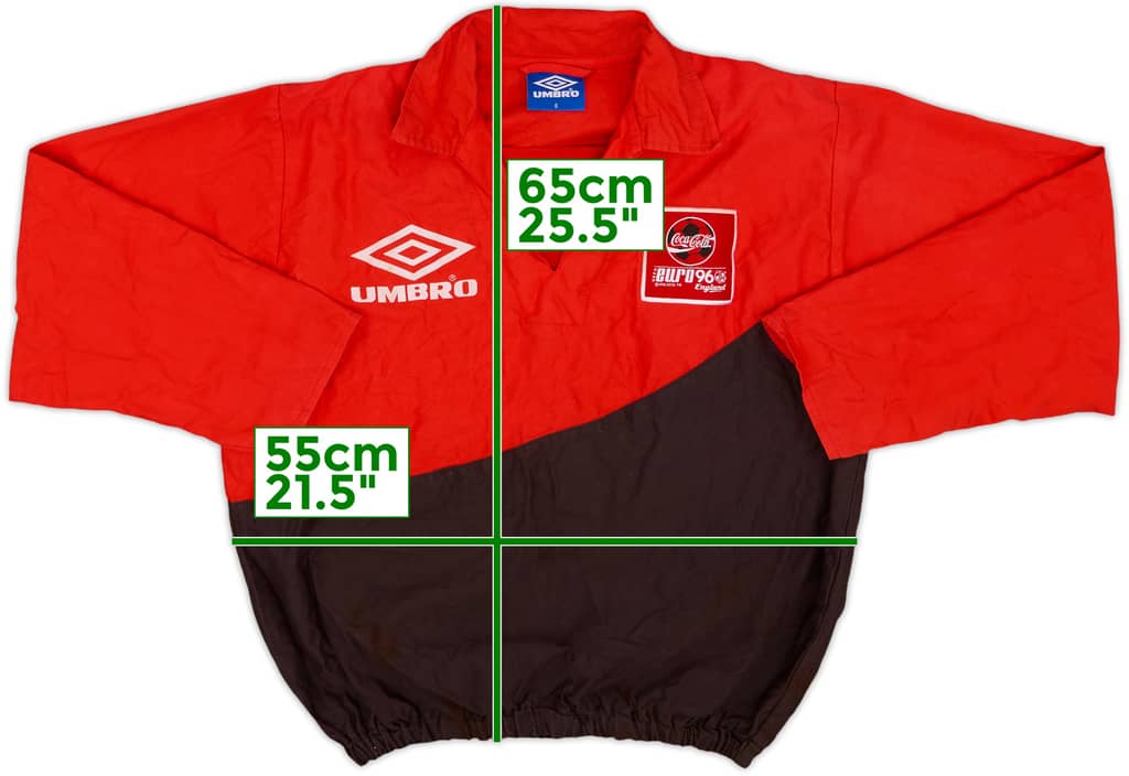 1996 Euro '96 Drill Top - 8/10 - (S)