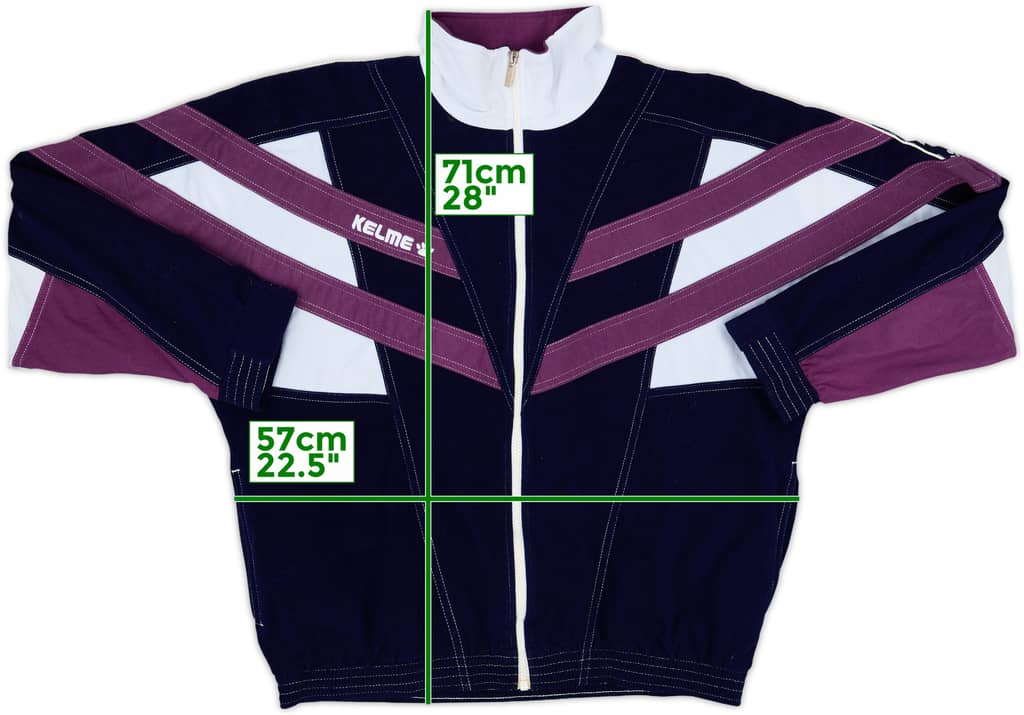 1997-98 Real Madrid Kelme Track Jacket - 8/10 - (M)