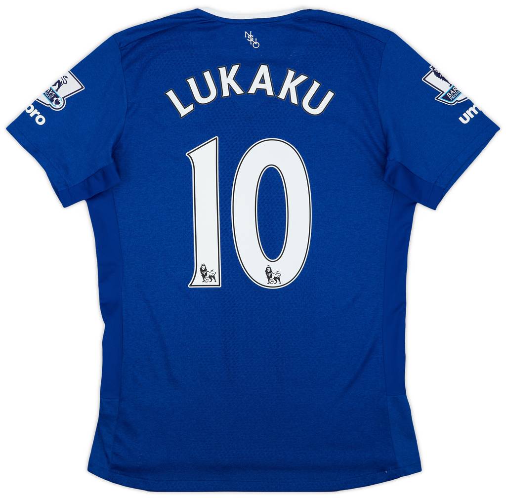 2015-16 Everton Home Shirt Lukaku #10 - 7/10 - (S)