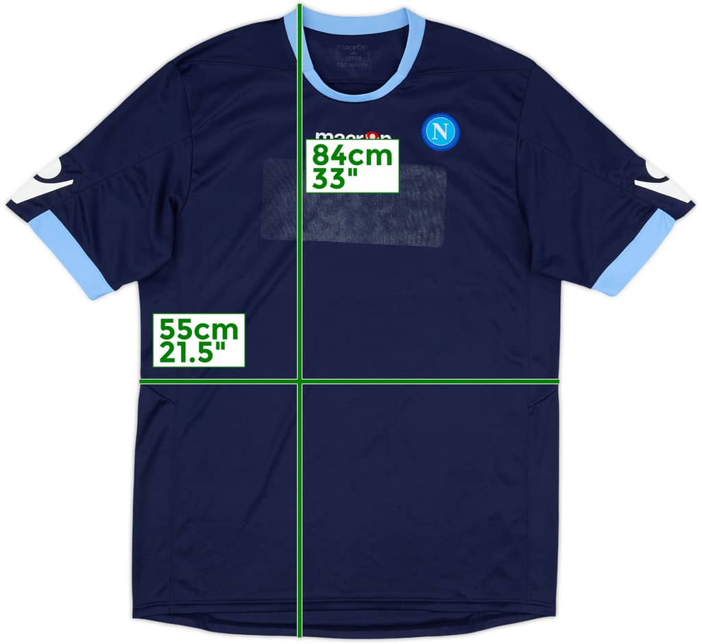 2010-11 Napoli Third Shirt - 4/10 - (XL)