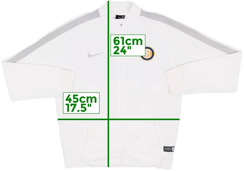 2016-17 Inter Milan Nike Track Jacket - 7/10 - (L.Boys)