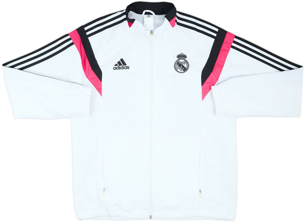 2014-15 Real Madrid adidas Track Jacket - 8/10 - (L)
