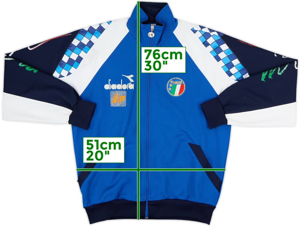1990 Italy Diadora Track Jacket - 6/10 - (L)