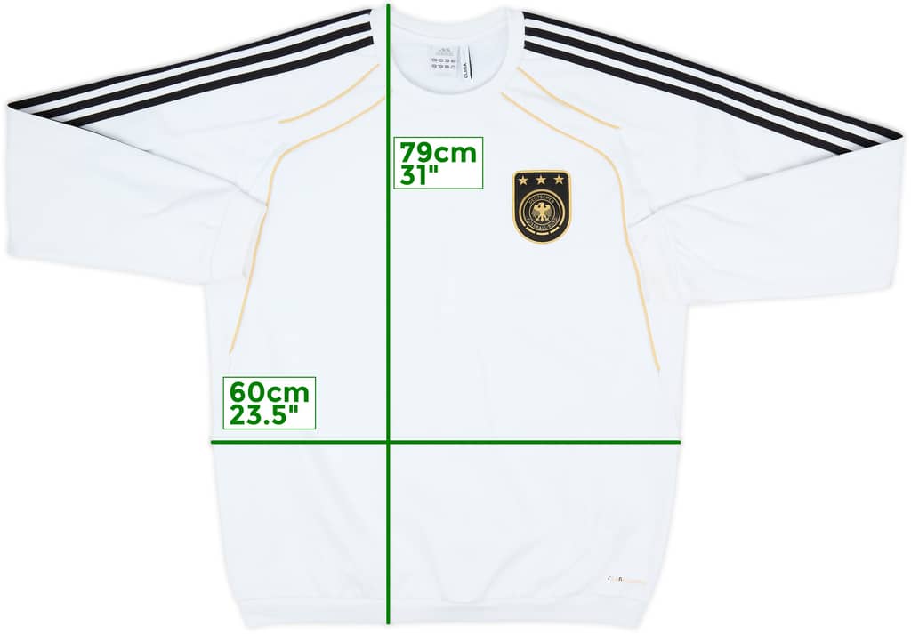 2010-11 Germany adidas Sweat Top - 8/10 - (L/XL)