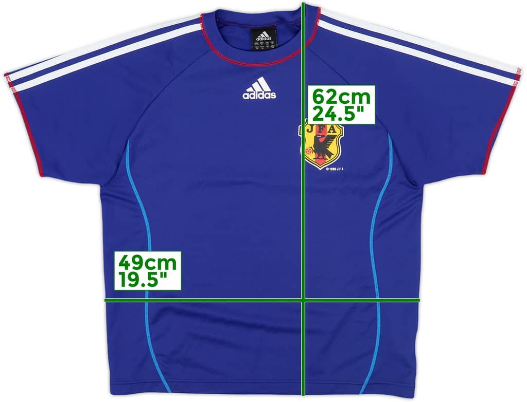 2006-07 Japan adidas Training Shirt - 10/10 - (S)