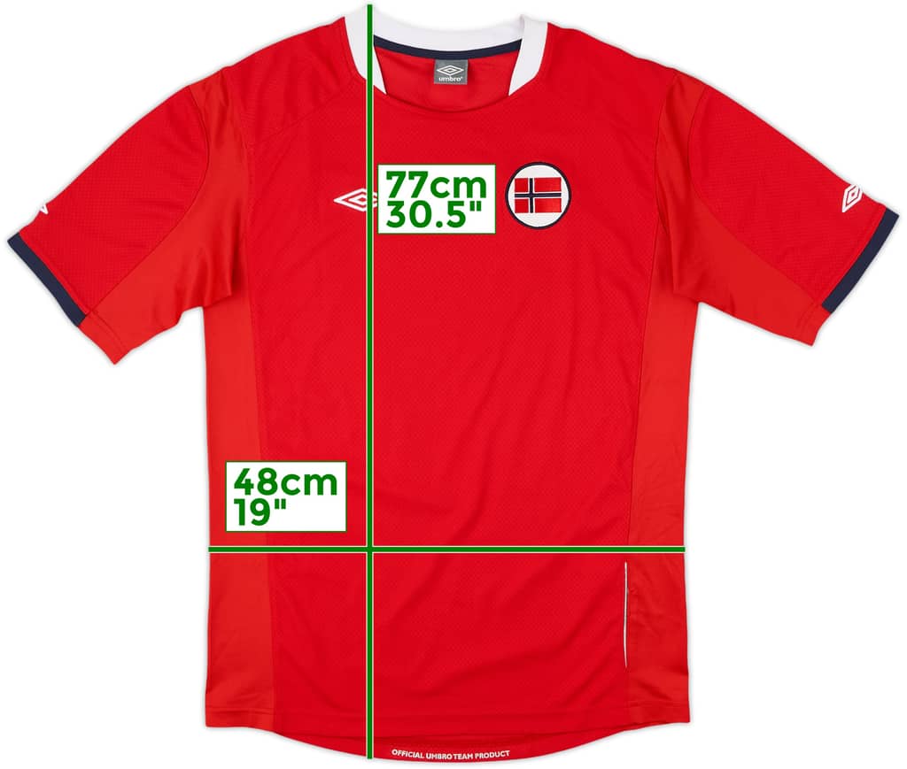 2010-11 Norway Home Shirt - 9/10 - (M)
