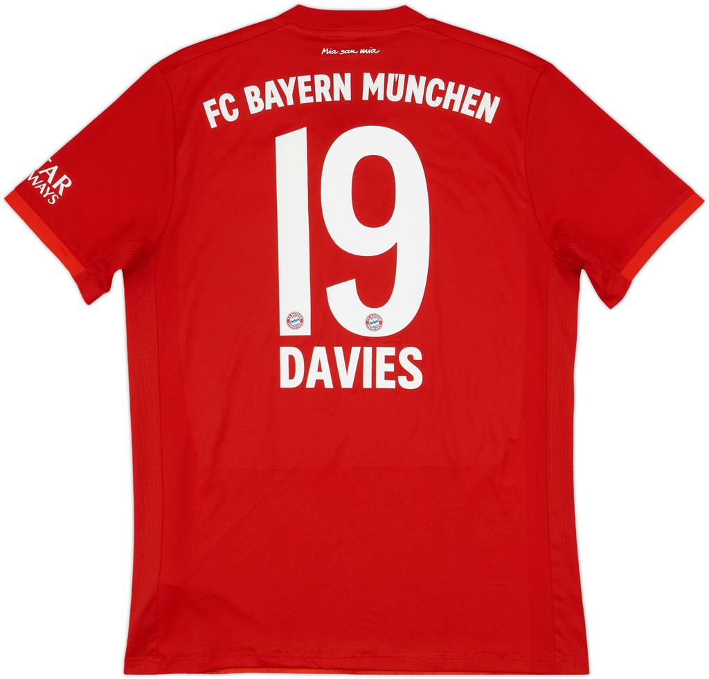 2019-20 Bayern Munich Home Shirt Davies #19 - 7/10 - (M)