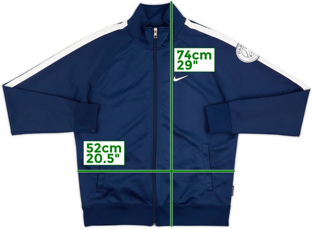 2014-15 Paris Saint-Germain Nike Track Jacket - 8/10 - (M)