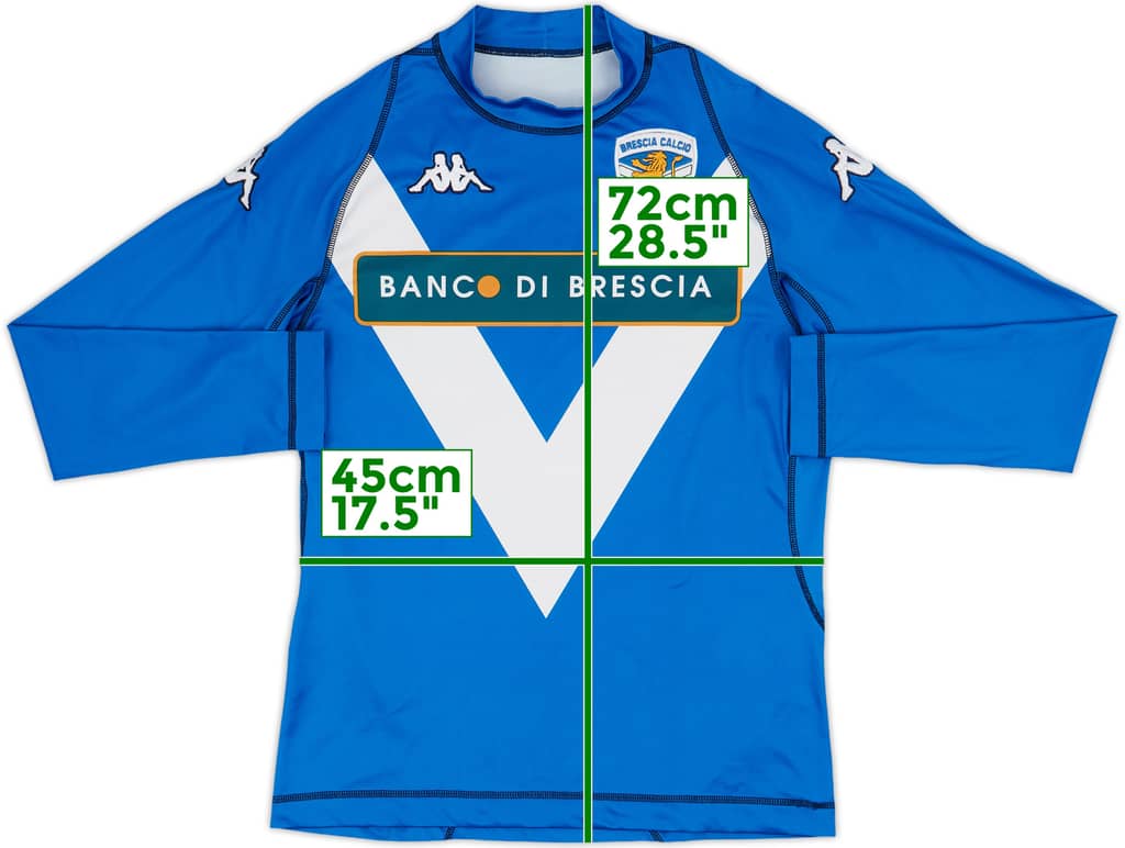 2003-04 Brescia Home L/S Shirt - 7/10 - (M)