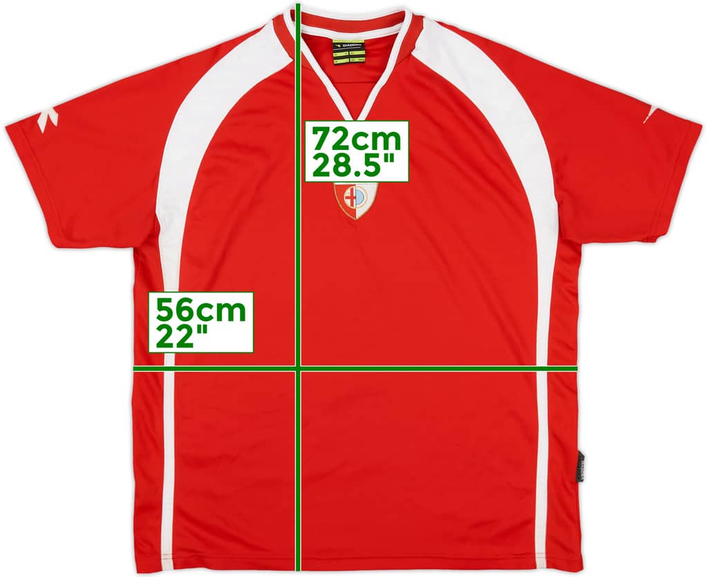 2007-08 Mantova Diadora Training Shirt - 7/10 - (L)