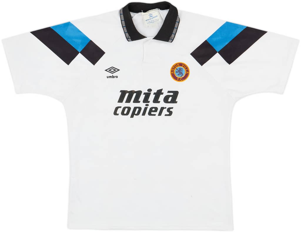 1990-92 Aston Villa Away Shirt - 8/10 - (XL)