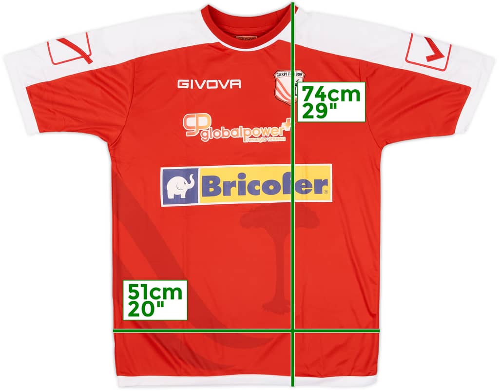 2020-21 Carpi Away Shirt - 10/10 - (L)