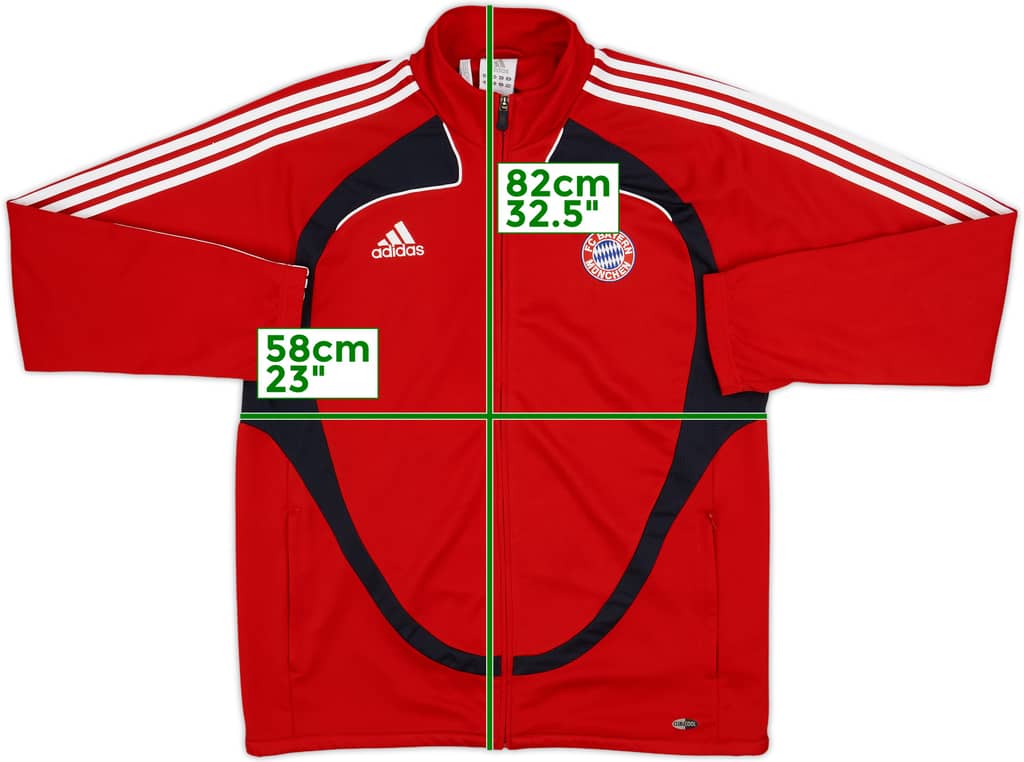 2008-09 Bayern Munich adidas Track Jacket - 9/10 - (L)