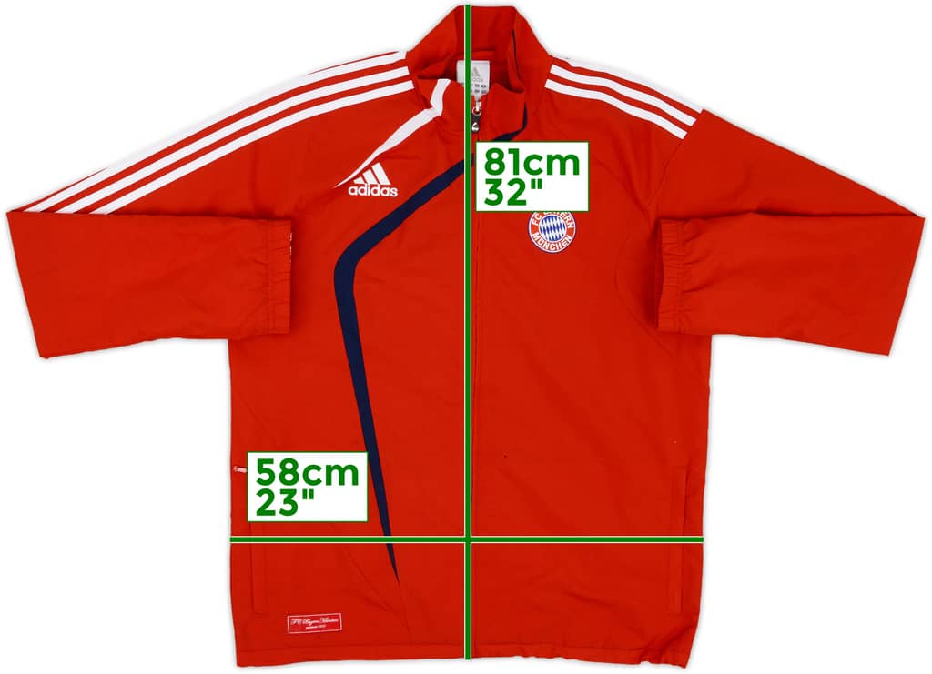 2009-10 Bayern Munich adidas Track Jacket - 6/10 - (M/L)