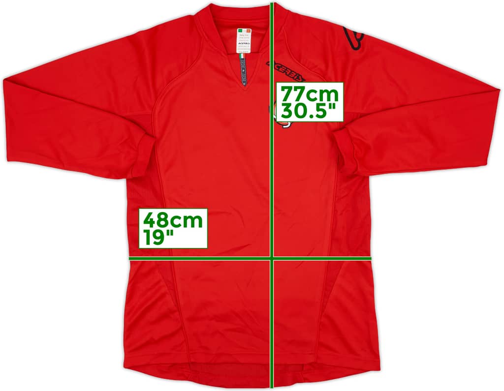 2010-11 Cremonese Acerbis Training L/S Shirt - 9/10 - (L)
