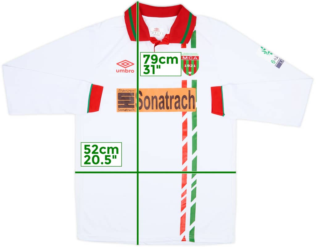 2016-17 MC Alger Away L/S Shirt - 8/10 - (XL)