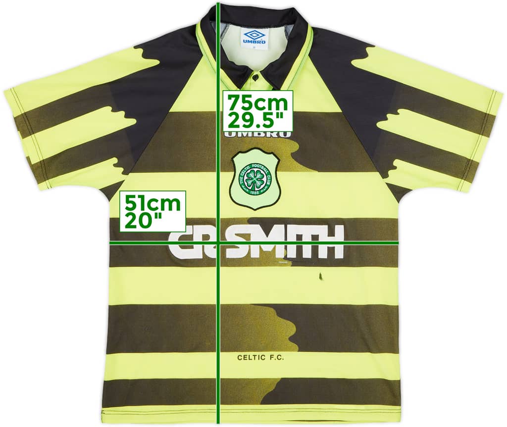 1996-97 Celtic Away Shirt - 6/10 - (M)