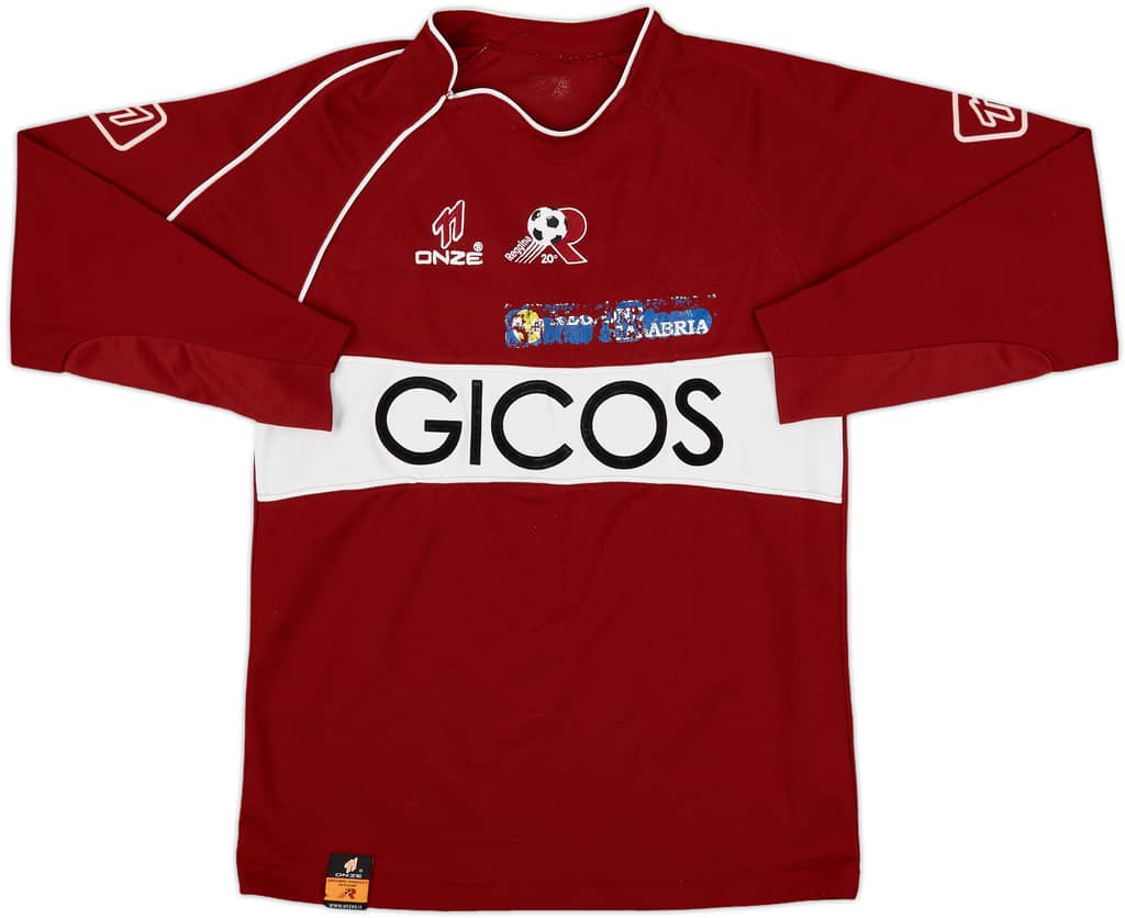 2005-06 Reggina Home L/S Shirt - 5/10 - (S)