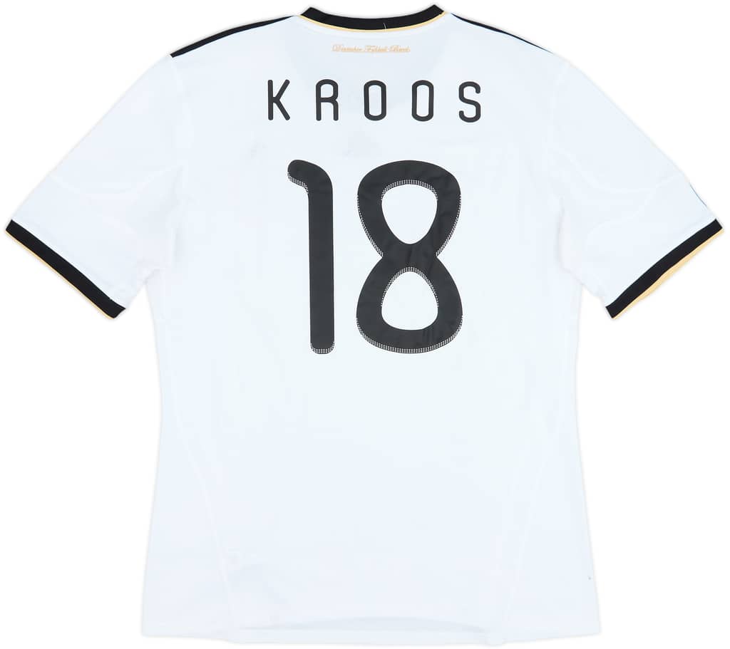2010-11 Germany Home Shirt Kroos #18 - 5/10 - (XL)