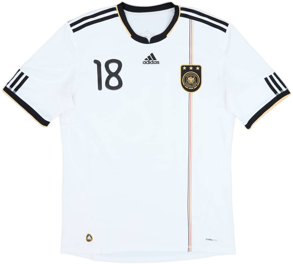 2010-11 Germany Home Shirt Kroos #18 - 5/10 - (XL)