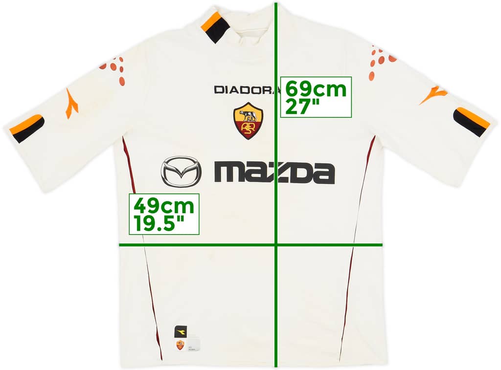 2003-04 Roma Away Shirt - 5/10 - (L)