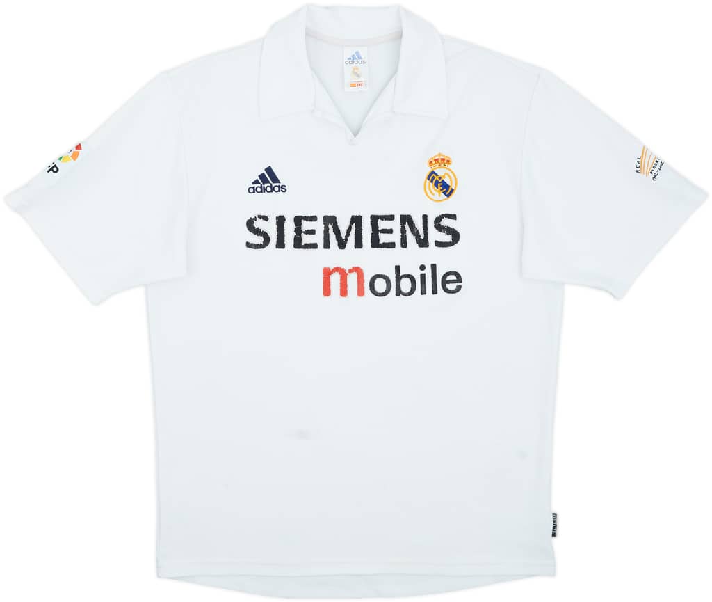 2002-03 Real Madrid Centenary Home Shirt - 5/10 - (M)
